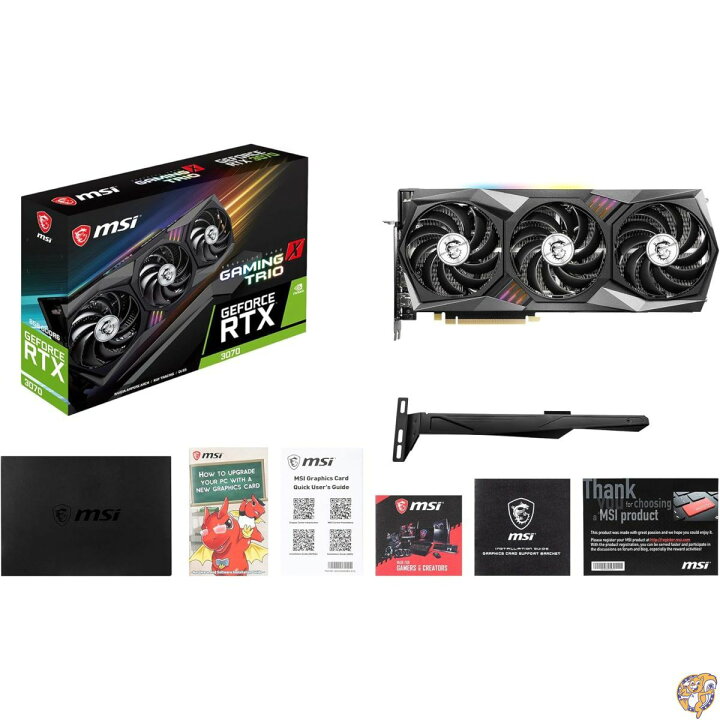 楽天市場】【クーポン配信中】MSI GeForce RTX 3070 GAMING X TRIO 