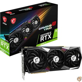 【300円クーポン配信中】MSI GeForce RTX 3090 Ti GAMING X TRIO 24G グラフィックスボード VD7988