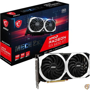 y1000~/555~N[|26ԁzMSI Radeon RX 6650 XT MECH 2X 8G OC OtBbNX{[h VD8095