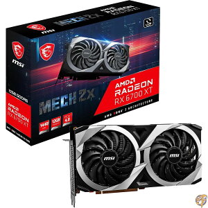 y1000~N[|撅30l4`zMSI Radeon RX 6700 XT MECH 2X 12G OtBbNX{[h VD7611