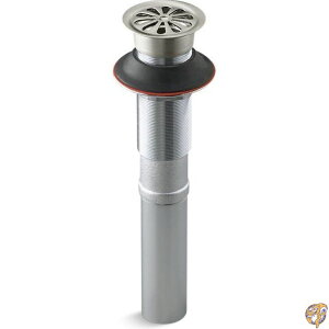 �y�ő�2000�~�N�[�|��!4���`�z(Vibrant Brushed Nickel) - KOHLER K-7129-BN Lavatory Grid Drain without Overflow, Vibrant Nickel