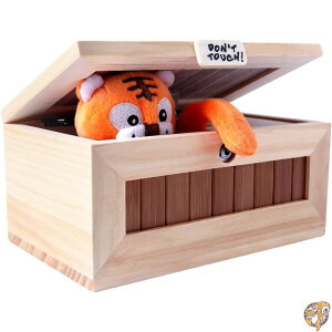 [XINHOME]XINHOME Don't Touch Useless Box Leave Me Alone MachineDecorative&durable endless fun Cute Tiger&Surprises [���s�A���i]
