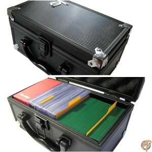 �y�N�[�|���z�M���z[KakapopoTCG�J�[�h�X�g���[�W]KakapopoTCG Card Storage D3 Black Metal Carry Case Cube for Trading Cards Deck Box Toploader TCG Ultra [���s�A���i]