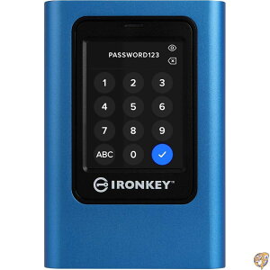 y1000~/555~N[|26ԁzKingston IronKey Vault vCoV[ 80 1.92TB OtSSD | FIPS 197 XTS-AES 256GB Í ^b`XN[PIN ZLAf[^ی IKVP80ES/1920G
