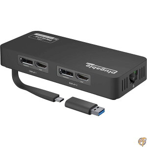 yN[|zMzPlugable USB-C ϊOtBbNA_v^AfBXvCϊ Windows p fA 4K HDMI  DisplayPortAC[Tlbg|[gAUSB 3.0AUSB Type-C Ή