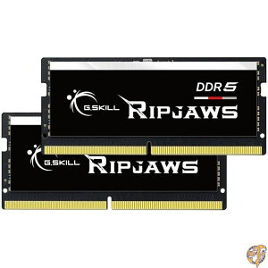 yN[|zMzG.SKILL Ripjaws DDR5 SO-DIMM V[Y RAM 32GB (2x16GB) 5200MT/s CL38-38-38-83 1.10V Aobt@[h mECCm[gubN/m[gp\R (F5-5200S3838A16GA2-RS)
