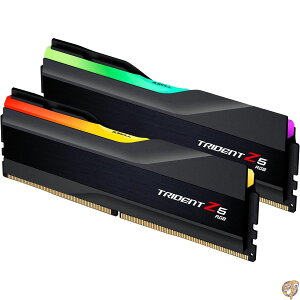 yN[|zMzF5-6400J3239G32GX2-TZ5RK [Trident Z5 RGB 64GB (32GBx2) DDR5 6400MHz CL32-39-39-102 1.40V Bk]