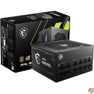 y|Cg3{4&5zMSI MAG A650GL Q[~Od - tW[ 80 vX S[h F 650W RpNgTCY ATX PSU