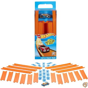 yN[|zMzHot Wheels Track Builder Straight Includes 15 Feet of and a Bonus Car