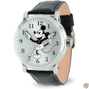 �y�N�[�|���z�M���zDisney Men's W001862 Mickey Mouse Analog Display Quartz Black Watch