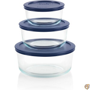 Pyrex (pCbNX) Xg[W EhfBbV _[Nu[̃vX`bNWt NA 6 Piece Set u[ 6010170