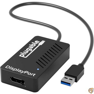 yN[|zMzPlugable USB OtBbNϊA_v^ USB3.0 DispayPort fBXvCA_v^ 3810x2160 4K@30Hz 2K 1080p Ή - Windows macOS ChromeOS p DisplayLink `bv̗p