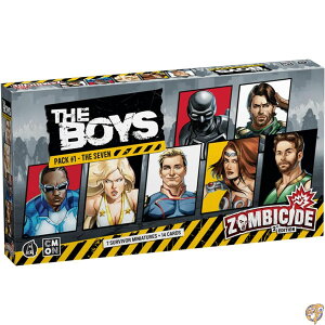 �y�N�[�|���z�M���zZombicide The Boys �L�����N�^�[�p�b�N #1 - �Z�u�� �G�s�b�N�]���r�A�N�V�����̂��߂̃Z�u������̃T�o�C�o�[!���͐헪�{�[�h�Q�[�� �A1~6�l�p�A�v���C����60���ACMON��