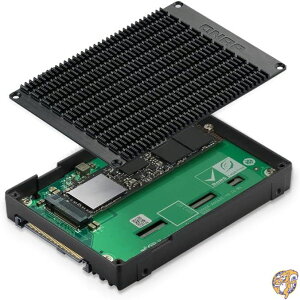 y1000~/555~N[|26ԁzQNAP QDA-UMP4 M.2 PCIe 4.0 NVMe SSD - U.2 SSDA_v^[ PCNASp