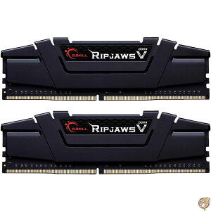 F4-3200C16D-64GVK [Ripjaws V 64GB (32GBx2) DDR4 3200Mhz (PC4-25600) CL16-18-18-38 1.35V Black]