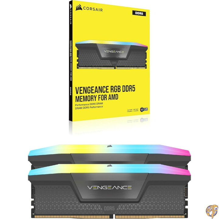 楽天市場】CORSAIR DDR5-6000MHz デスクトップPC用メモリVENGEANCE RGB 