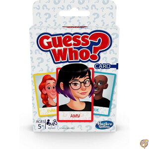 Hasbro Gaming Guess Who? Card Game for Kids Ages 5 and Up, 2 Player Guessing