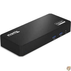 Plugable 12-in-1 gv 4K fBXvC USB-C hbLOXe[V HDMI  DisplayPortAC[TlbgAMacAWindowsAThunderbolt 3 / 4AUSB4APD 60W[dΉ