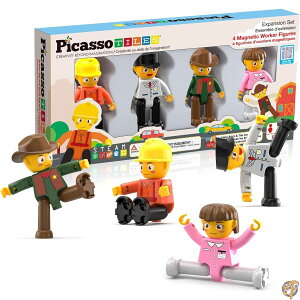 PicassoTiles CLN^[ ANVtBMA E 4 s[XZbg cpZbg CgpbN pǉs[X STEM  V rfBOubN ^C PTA02 }