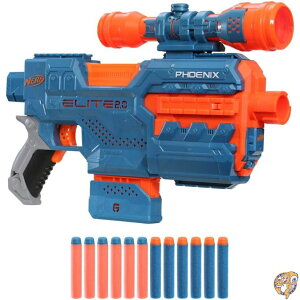 Nerf Elite 2.0 tFjbNX CS-6 duX^[ i[t_[c12{ XR[v Nbv JX^}CY@\ }`J[ t[TCY (E9961F03)