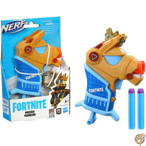 �y�N�[�|���z�M���zNerf- Fortnite Micro Yond3r- Mini Dart-Firing Blaster, Removable Crown and 2 Official Elite Darts -- for Youth, Teens, Adults