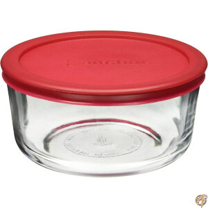 �y�ő�2000�~�N�[�|��!4���`�zAnchor Hocking 91548L11 4 Cup Round Kitchen Storage With Red Lid