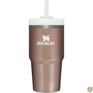 Stanley Quencher H2.0 FlowState Stainless Steel Vacuum Insulated Tumbler with Lid and Straw for Water, Iced Tea or Coffee, Smoothie More, Rose Quartz Glow, 20 oz