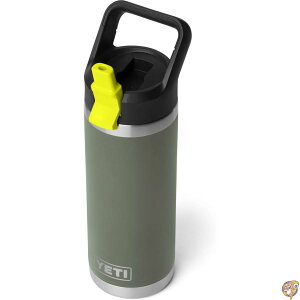�y�|�C���g2�{5��10������zYETI�i�C�G�e�B�jRambler 18 oz Bottle�i��532ml�j�^��f�M�X�e�����X�{�g�� �X�g���[�L���b�v�t�� �L�����v�O���[��/�t�@�C�A�t���C�C�G���[