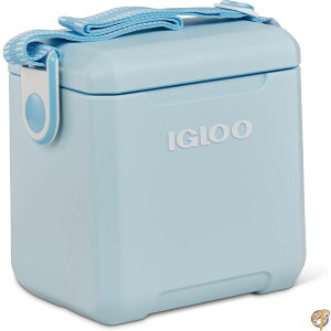 �y�ő�2000�~�N�[�|��15���z�C�O���[ Igloo Tag Along Too �N�[���[�{�b�N�X ��10L Powder Blue �p�E�_�[�u���[ ���|�� �X�g���b�v�t �ő�2���ԕۗ�