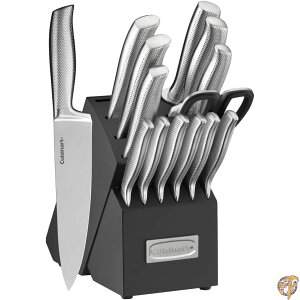 �y�ő�2026�~�N�[�|���z�M���zCuisinart C77SS-15PG 15�s�[�X �h�C�c �X�e�����X�X�`�[�� ����n���h�� �J�g�����[�u���b�N�Z�b�g