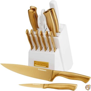 �y�ő�2026�~�N�[�|���z�M���z�N�C�W�i�[�g�iCuisinart�j�v���t�F�b�V���i�� �u���b�N�15�_�Z�b�g �z���C�g/�S�[���h�b�����Ȑ؂ꖡ�̃X�e�����X�n�A�y�ʐ݌v�A���ϋv�A�H��@�Ή�