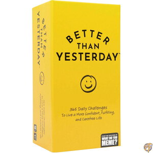 WHAT DO YOU MEME? Better Than Yesterday - �V�����}�C���h�Z�b�g���[�u�����g�̃N���G�C�^�[�ł���}�C���h�t���l�X�Q�[���ƃP�[�X�P�j�[
