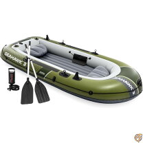楽天市場】intex seahawk4 ゴムボートの通販