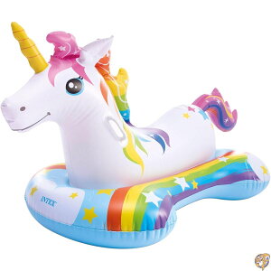 [INTEX] ���j�R�[�� ���C�h�I�� UNICORN RIDE-ON 57552NP �v�[��