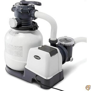 �y�ő�2026�~�N�[�|���z�M���zINTEX SX2100 Krystal Clear Sand Filter Pump for Above Ground Pools: 2100 GPH Flow Rate - Improved Circulation and Filtration Easy Installation Water Clarity Easy-to-Clean