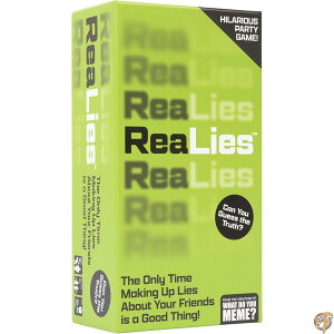 �y�N�[�|���z�M���zReaLies - The Hilarious Party Game of Truths and Lies That Testing You Friends���ǂꂾ���悭�m���Ă��邩���e�X�g���܂�- What Do Mem?