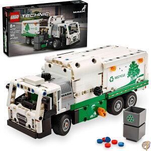 LEGO Technic Mack LR Electric Garbage Truck Toy, Buildable Kids for Pretend Play, Great Gift Boys, Girls and Ages 8 Up who Love Recycling Toys Vehicles, 42167