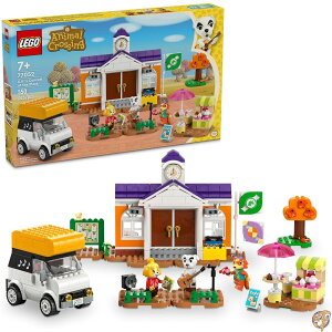���S(LEGO) �ǂ��Ԃ̐X �Ƃ������̍L�ꃉ�C�u (77052) - �������� �m��ߋ� �j�̎q ���̎q �~�j�t�B�M���A �ē��� �L�����s���O�J�[ �������V�� �N���X�}�X �v���[���g 77052