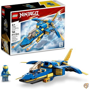 LEGO NINJAGO Jay's Lightning Jet EVO 71784 �A�b�v�O���[�h�\�Ȃ��������s�@ �E�Ҕ�s�@�r���f�B���O�Z�b�g �R���N�V�����a�����M�t�g�A�C�f�A �� �q�� �j�̎q ���̎q