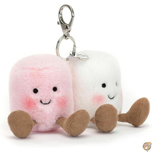 Jellycat Amuseables �}�V���}���o�b�O�`���[���y�A�A3.5�C���` - �t�[�h�v���b�V���L�[�`�F�[�� �f���炵���M�t�g�A�C�f�A