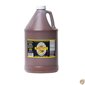 Dave's Gourmet Original Insanity Hot Sauce (�f�C�u�Y�O���� �I���W�i�� �C���T�j�e�B �z�b�g�\�[�X) - �l�C�ԑg�uHot Ones�v�V�[�Y��1�o�� 1�K�����i��3.78L�j