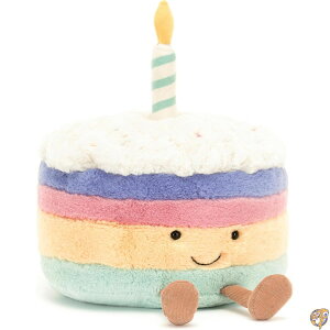 Jellycat Amuseables ���C���{�[ �o�[�X�f�[�P�[�L �ʂ������ M 6�C���` - �f�U�[�g�ʂ������ �a�����M�t�g