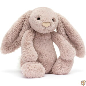 Jellycat Bashful Luxe Rosa Bunny �ʂ������ M�T�C�Y 12�C���` - �E�T�M�ƃo�j�[�̂ʂ������ �N���V�b�N�Ȏq���p�M�t�g