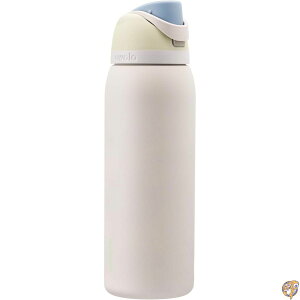 �y�ő�2000�~�N�[�|��15���zOwala FreeSip Insulated Stainless Steel Water Bottle with Straw for Sports and Travel, BPA-Free, 40oz, Iced Breeze