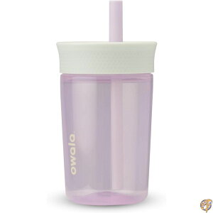�y�ő�2000�~�N�[�|��15���zOwala Kids BPA-Free Plastic Tumbler with Spill Resistant Flexible Straw, Easy to Clean, Water Bottle, Great for Travel, Dishwasher Safe, 15 Oz, Mint and Pink, (Unicorn) �I���� ���� �q�� �L�b�Y �E�H�[�^�[
