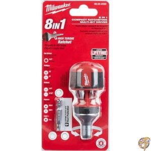 Milwaukee 48-22-2320 Compact Ratcheting Multi Bit Driver