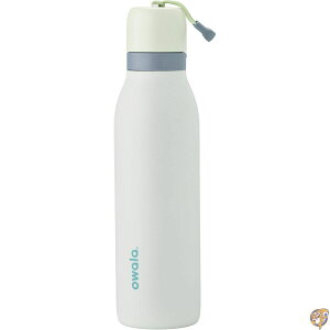 �y�ő�2000�~�N�[�|��15���zOwala FreeSip Twist Insulated Stainless Steel Water Bottle with Straw for Sports and Travel, BPA-Free, 18-oz, Mint/White (Iced Breeze)