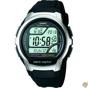 �y�ő�1000�~�N�[�|���z[�J�V�I]CASIO �r���v WAVE CEPTOR �E�F�[�u�Z�v�^�[ �d�g���v �f�W�^�����f�� WV58A-1AV �����Y (�u���b�N)
