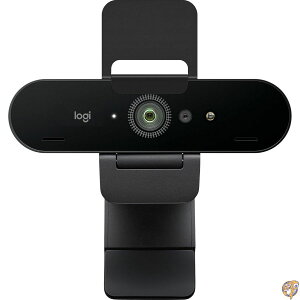 Logitech Brio 4K �E�F�u�J���� �E���g��4K HD�r�f�I�ʘb�A�m�C�Y�L�����Z�����O�}�C�N�AHD�������C�g�␳�A�L������AMicrosoft�`�[���A�Y�[���AGoogle�����APC/Mac/���b�v�g�b�v/MacBook/�^�u���b�g��