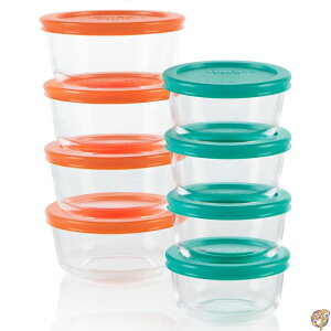 �y5���ő�2000�~�N�[�|���zPyrex Simply Store (8�p�b�N) ���^�K���X�H�i�ۑ��e��Z�b�g (1& 2�J�b�v) �H�������e�� �v���X�`�b�NBPA�t���[�W�t�� �H��􂢋@ �d�q�����W�Ή�
